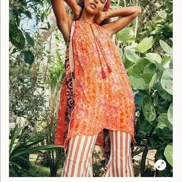 Free People Feel The Heat Printed Tunic - Picture 3 of 4